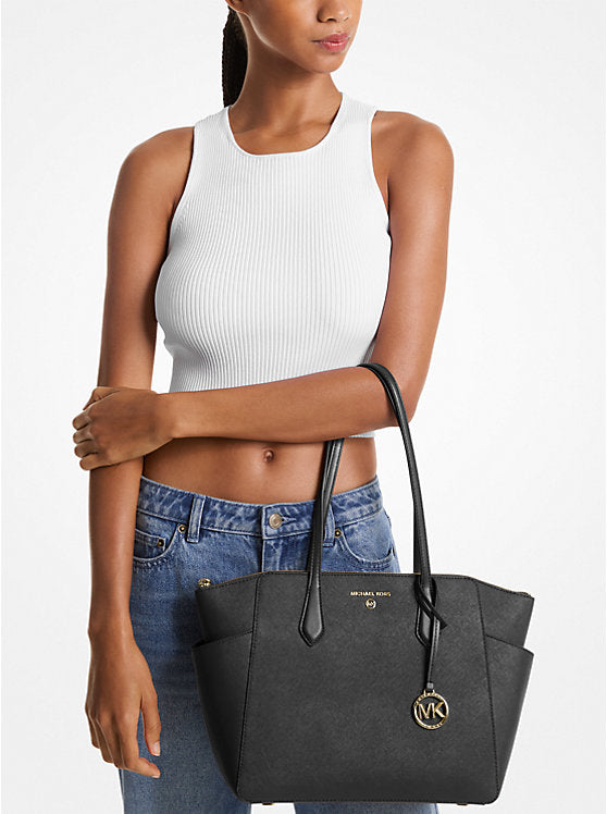 Michael Kors Marilyn Medium Saffiano Leather Tote Bag