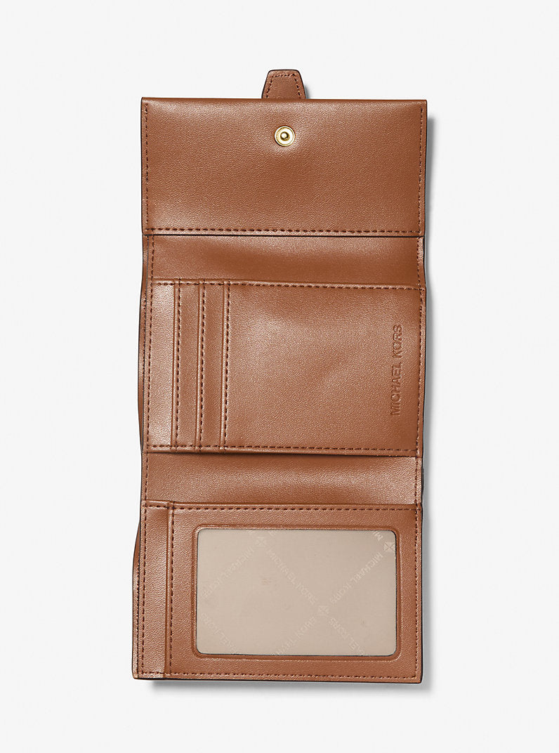 Michael Kors Greenwich Medium Signature Logo Trifold Wallet