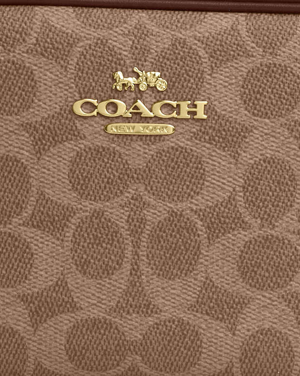 Coach Mini Jamie Camera Bag In Signature Canvas