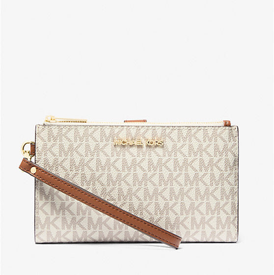 Michael Kors Jet Set Travel Signature Logo Smartphone Wallet