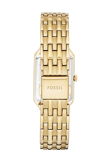 Fossil Raquel Three-Hand Date Gold-Tone Stainless Steel Watch