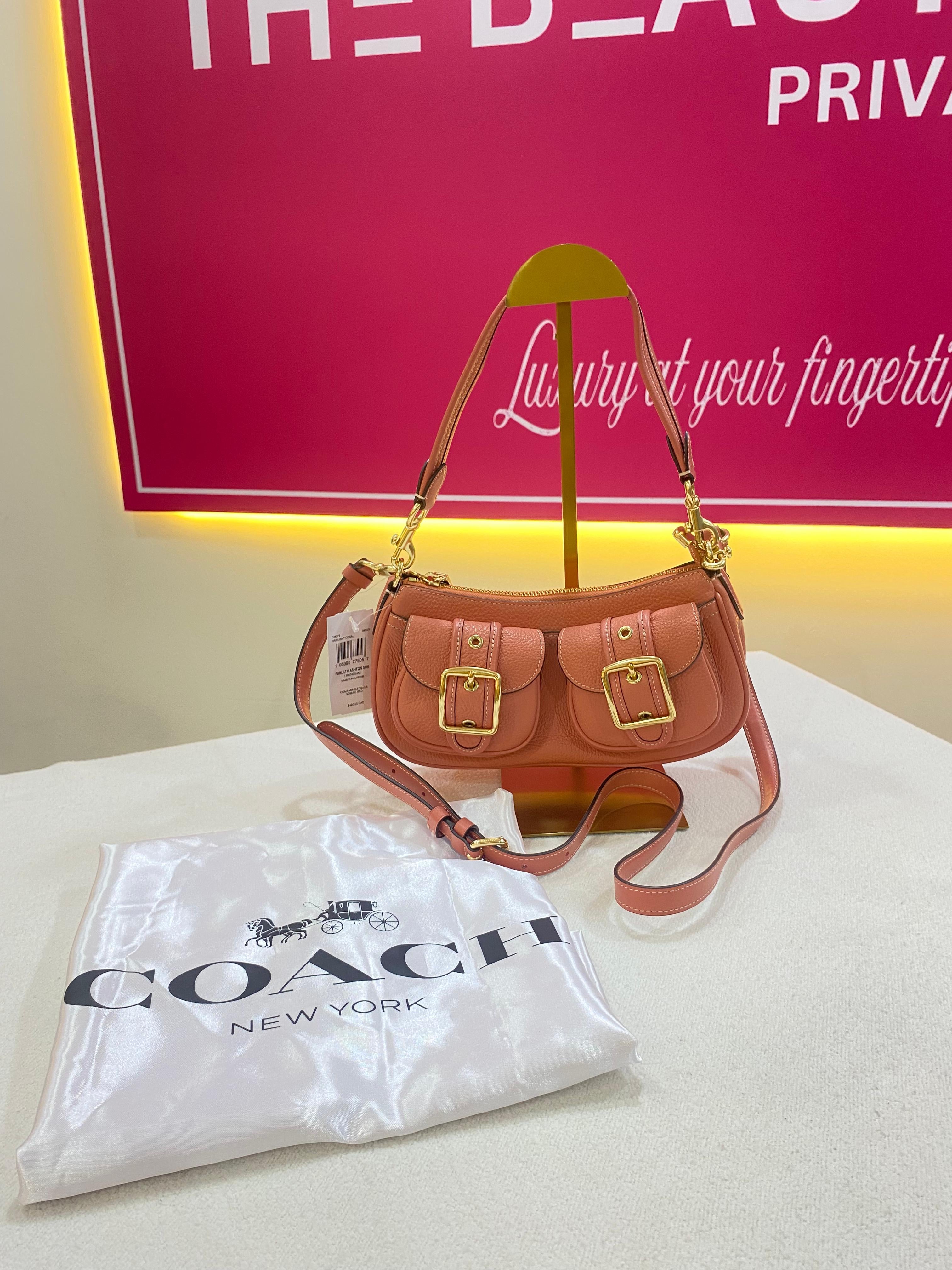 Coach Ashton Bag
COLOR: IM/BURNT CORAL