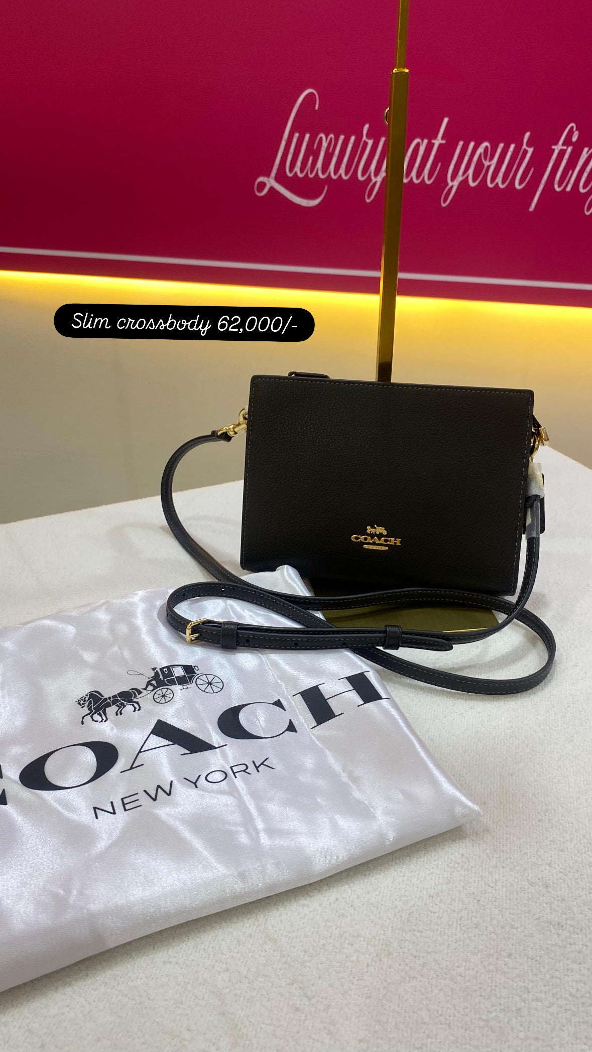 Slim Crossbody Bag