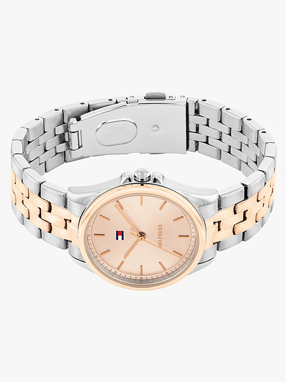 30MM Carnation Gold Dial Two-Tone Watch