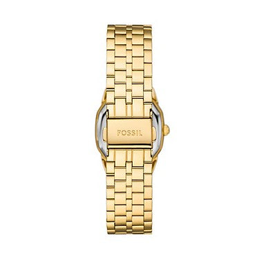 Fossil Harlow 27mm Three-Hand Gold-Tone Stainless Steel Watch