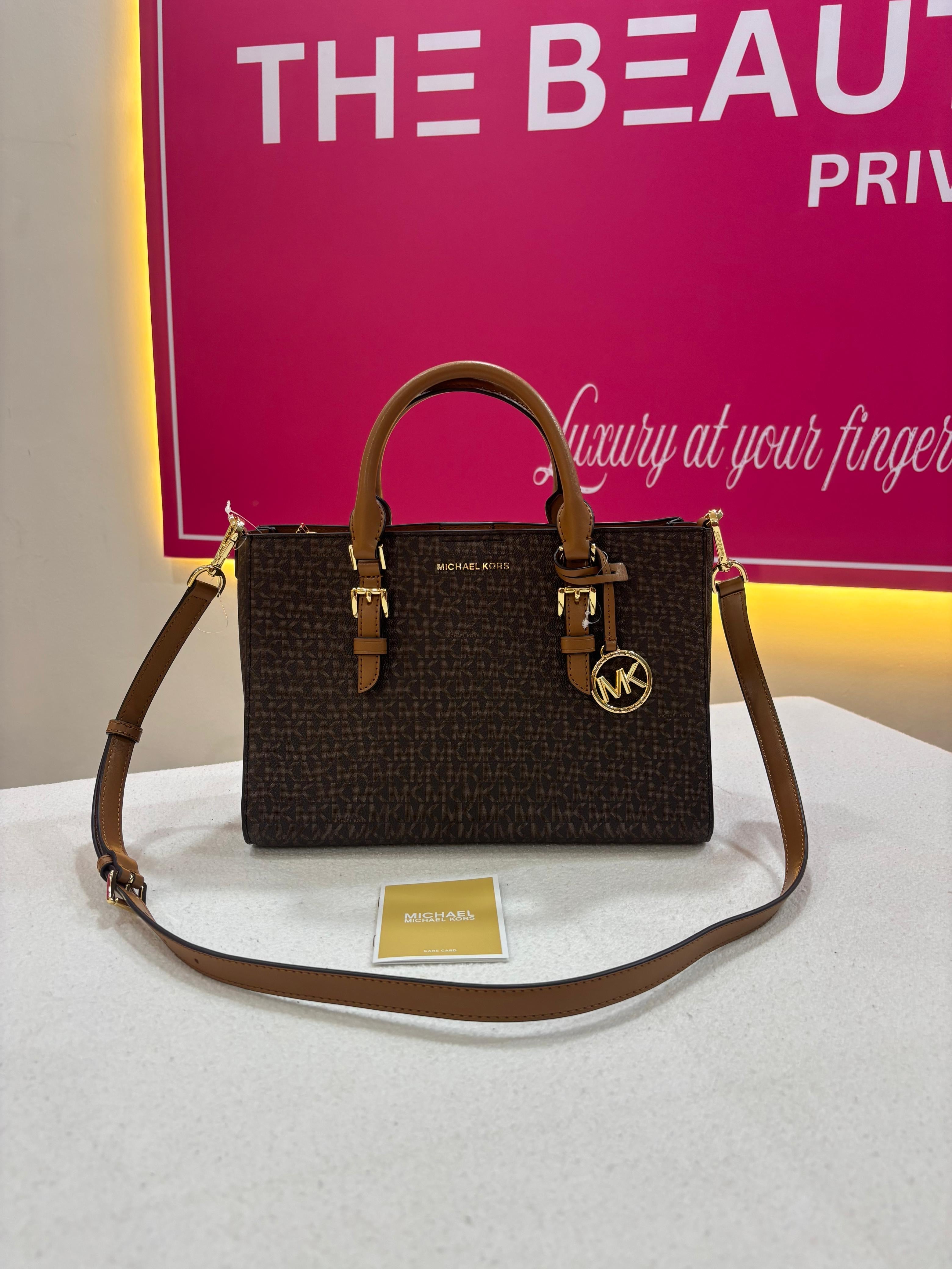 Michael Kors Sally 2-in-1 Medium Logo Satchel
