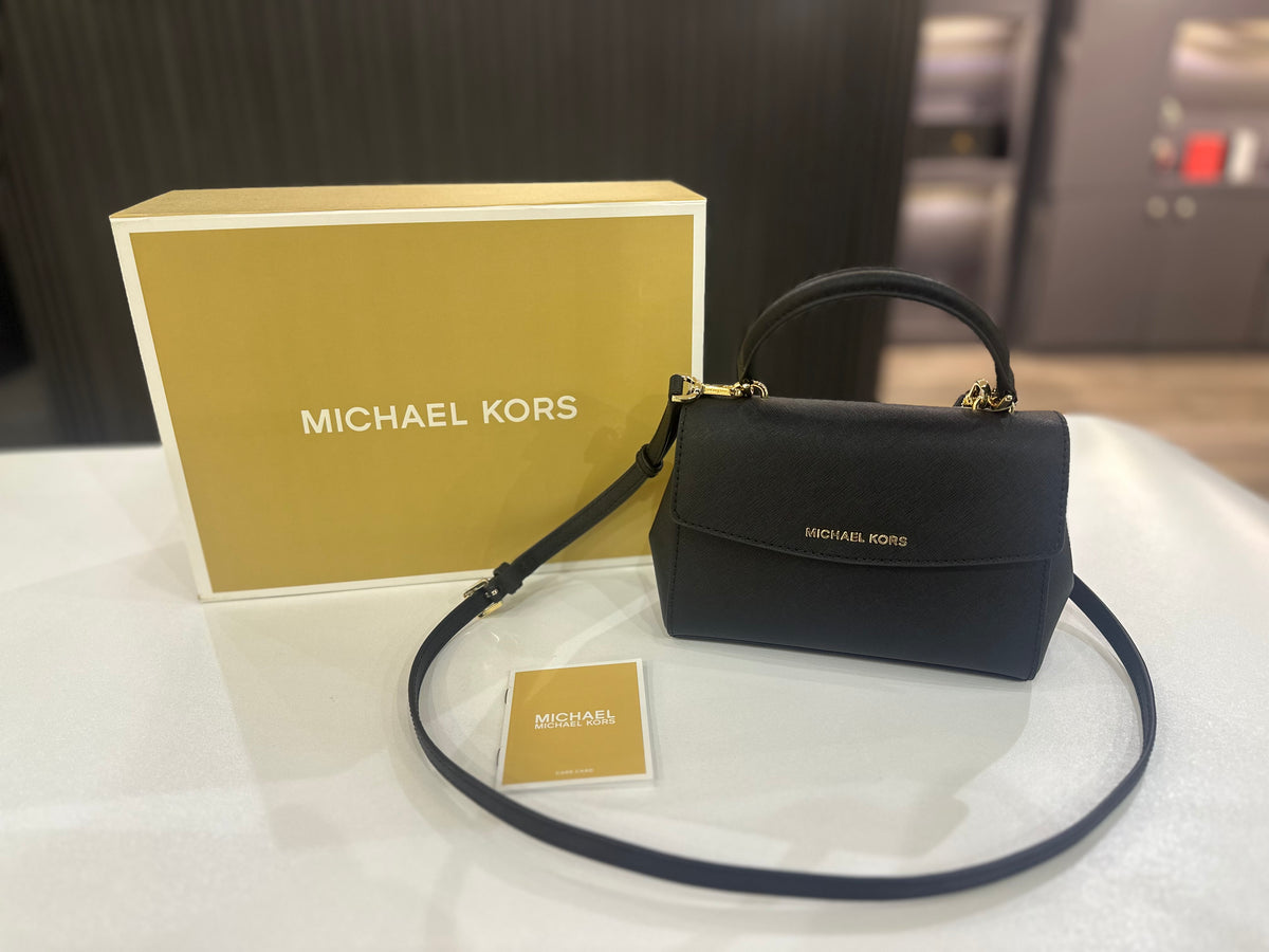 Michael Kors Ava Extra-Small Saffiano Leather Crossbody