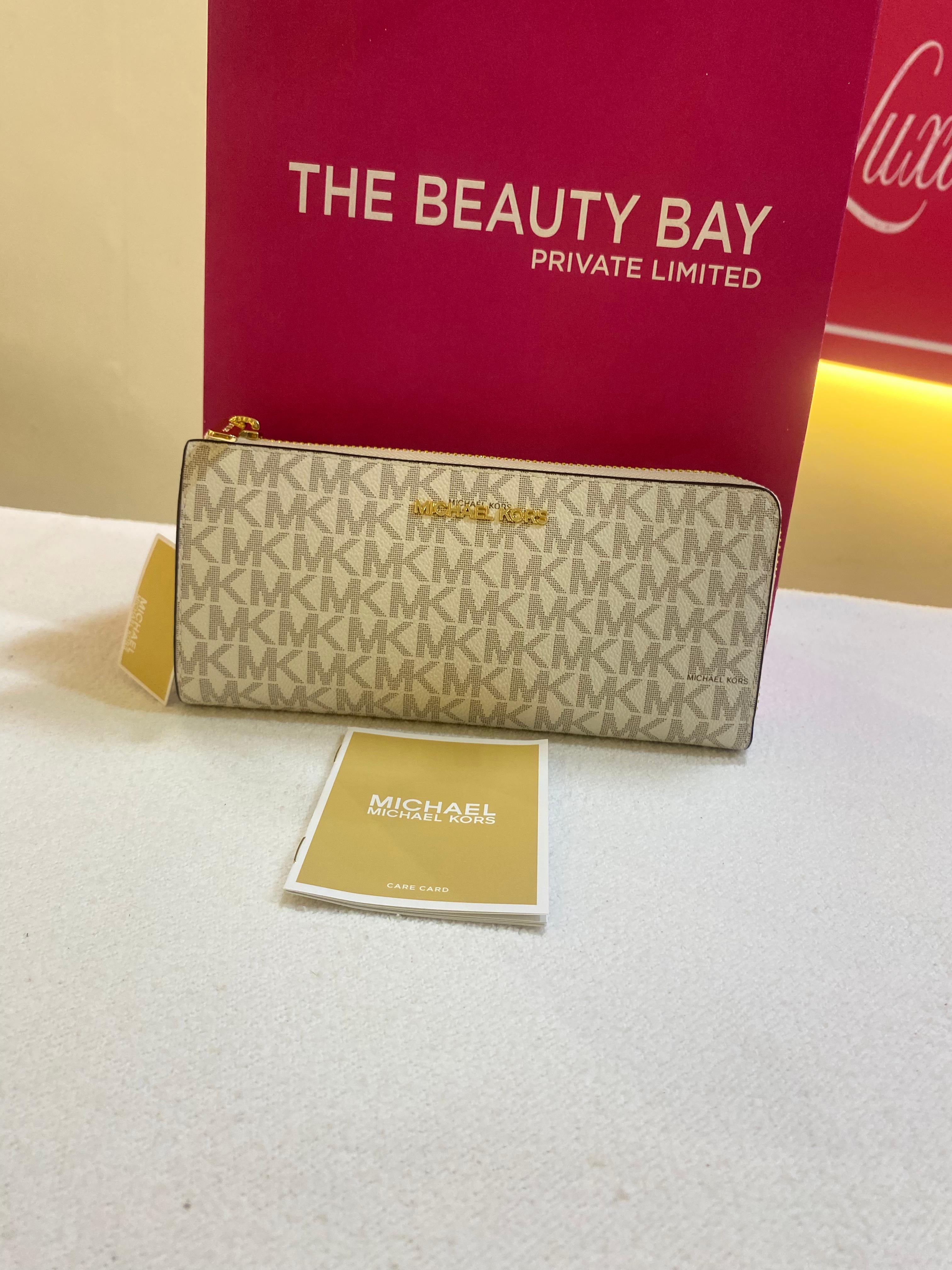 Michael Kors Jet Set Travel Large Logo Continental Wristlet