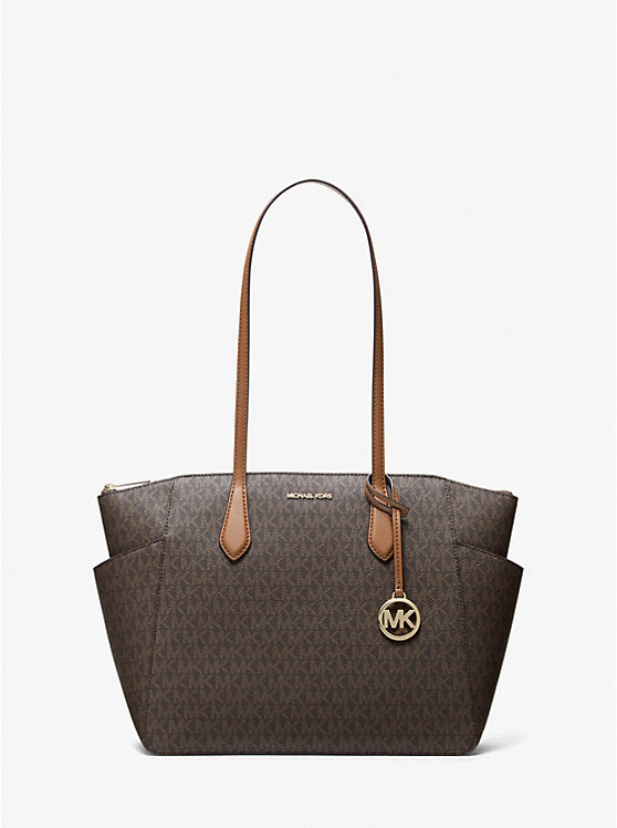 Michael Kors Marilyn Medium Signature Logo Tote Bag