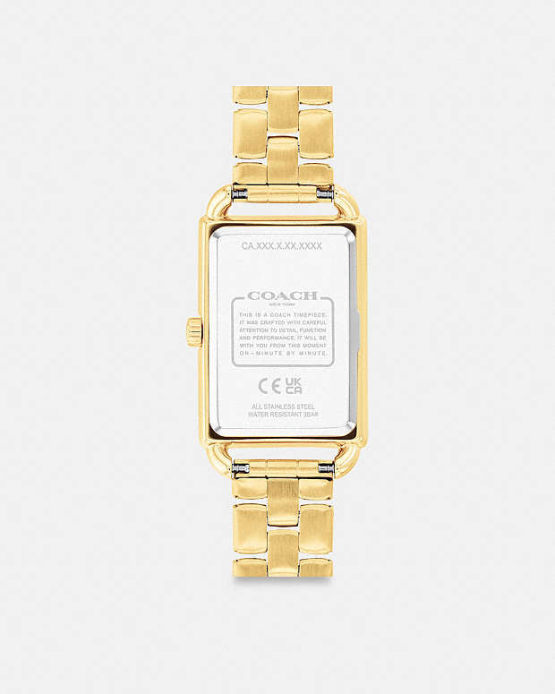 Coach Liz Watch, 30 Mm X 22 Mm