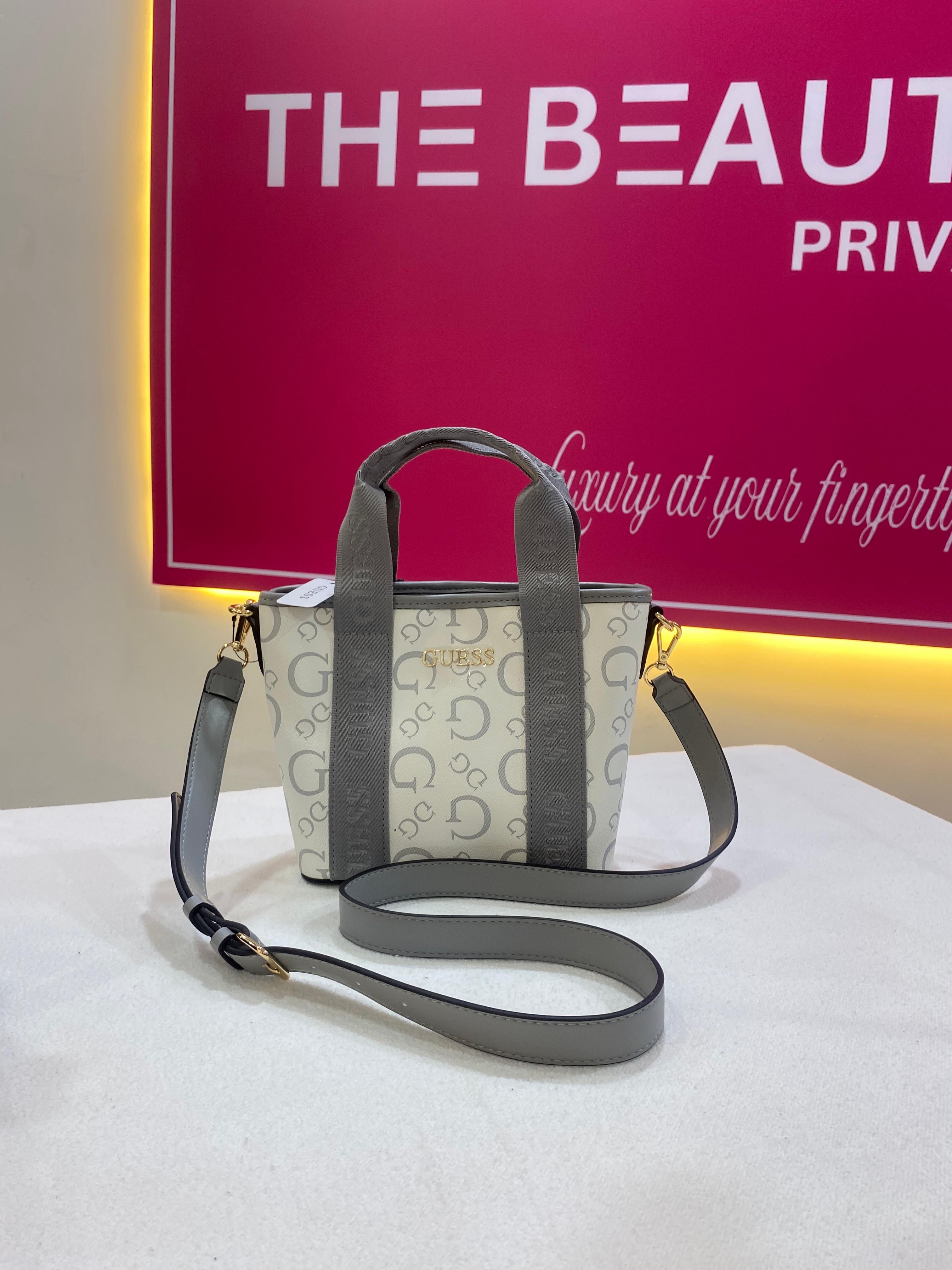 Guess Astra Enlarged Logo Mini Tote