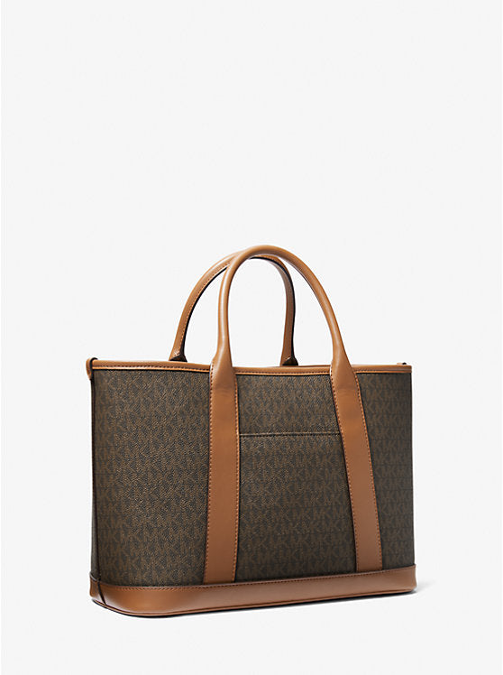 Michael Kors Luisa Medium Signature Logo Satchel