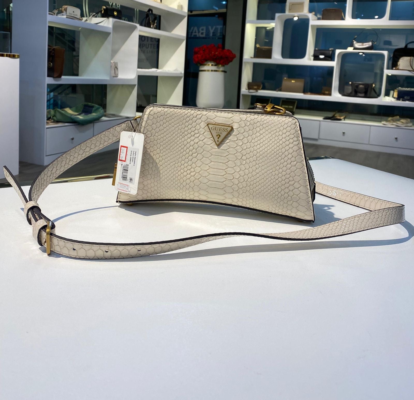 Guess Georgina Top-Zip Crossbody