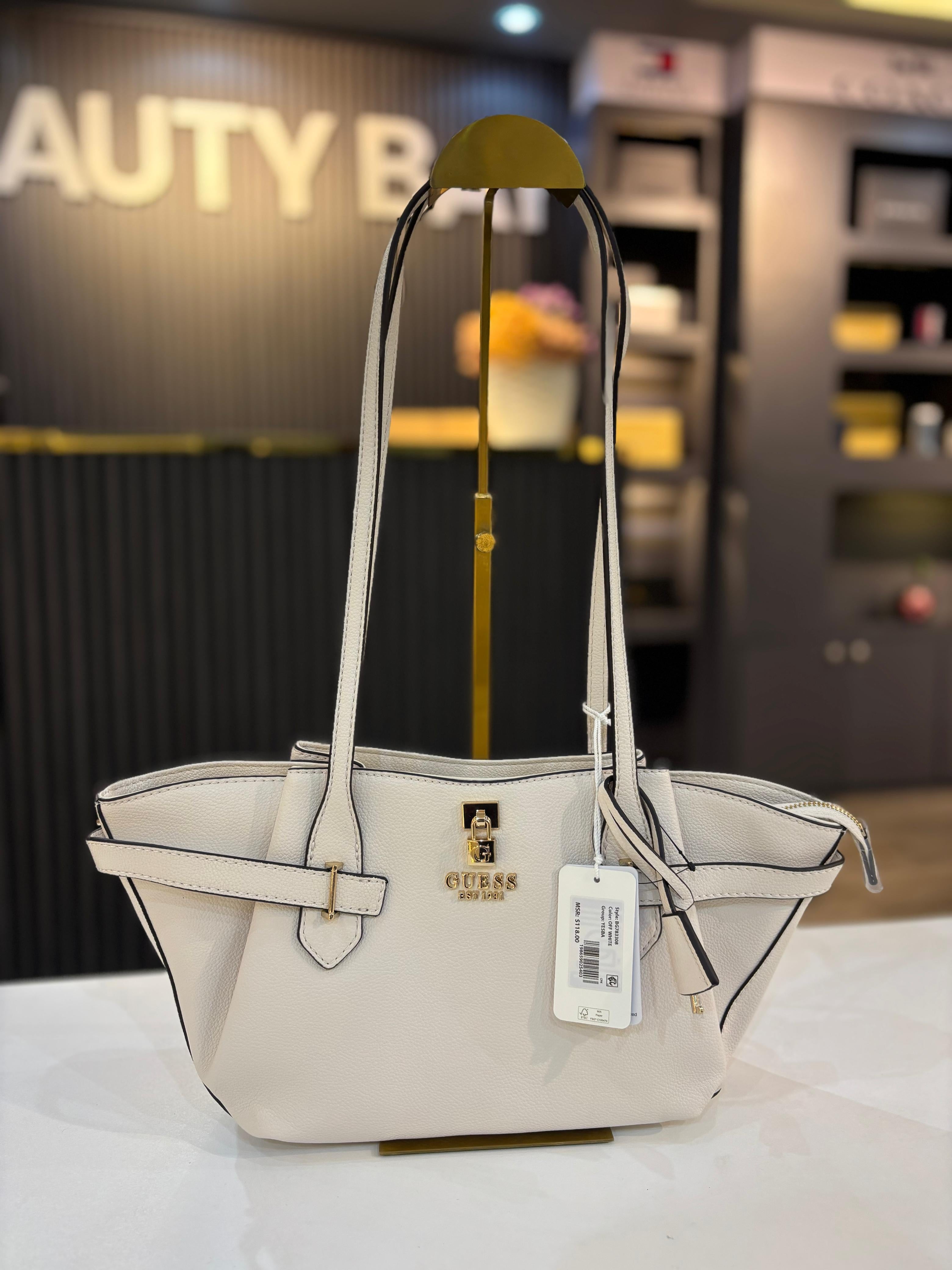 Guess Yesba Saffiano Shoulder Bag