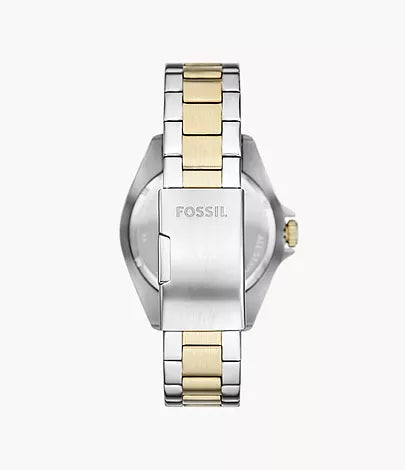 Fossil Dalton Three-Hand Two-Tone Stainless Steel Watch