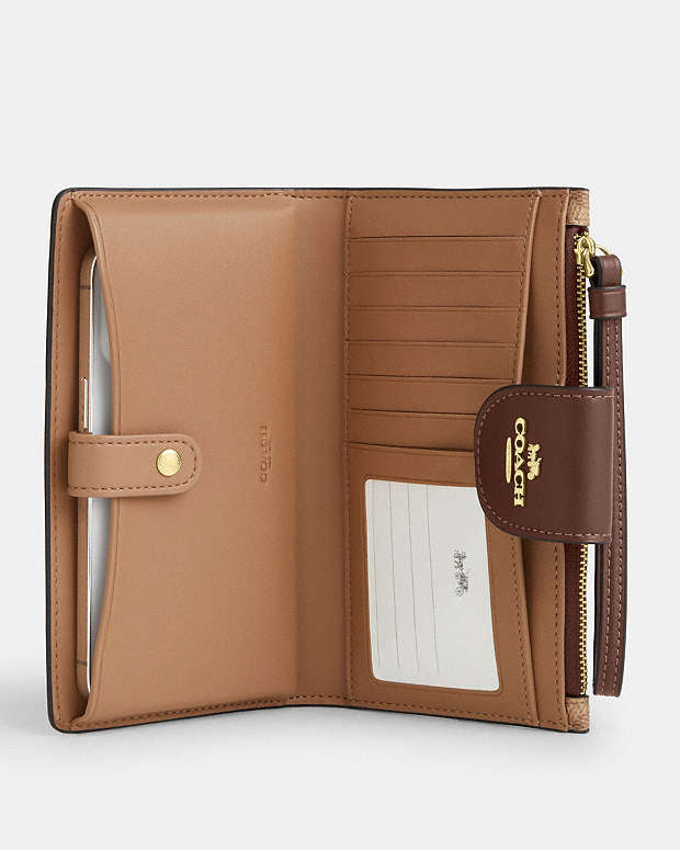 Phone Wallet In Signature Canvas