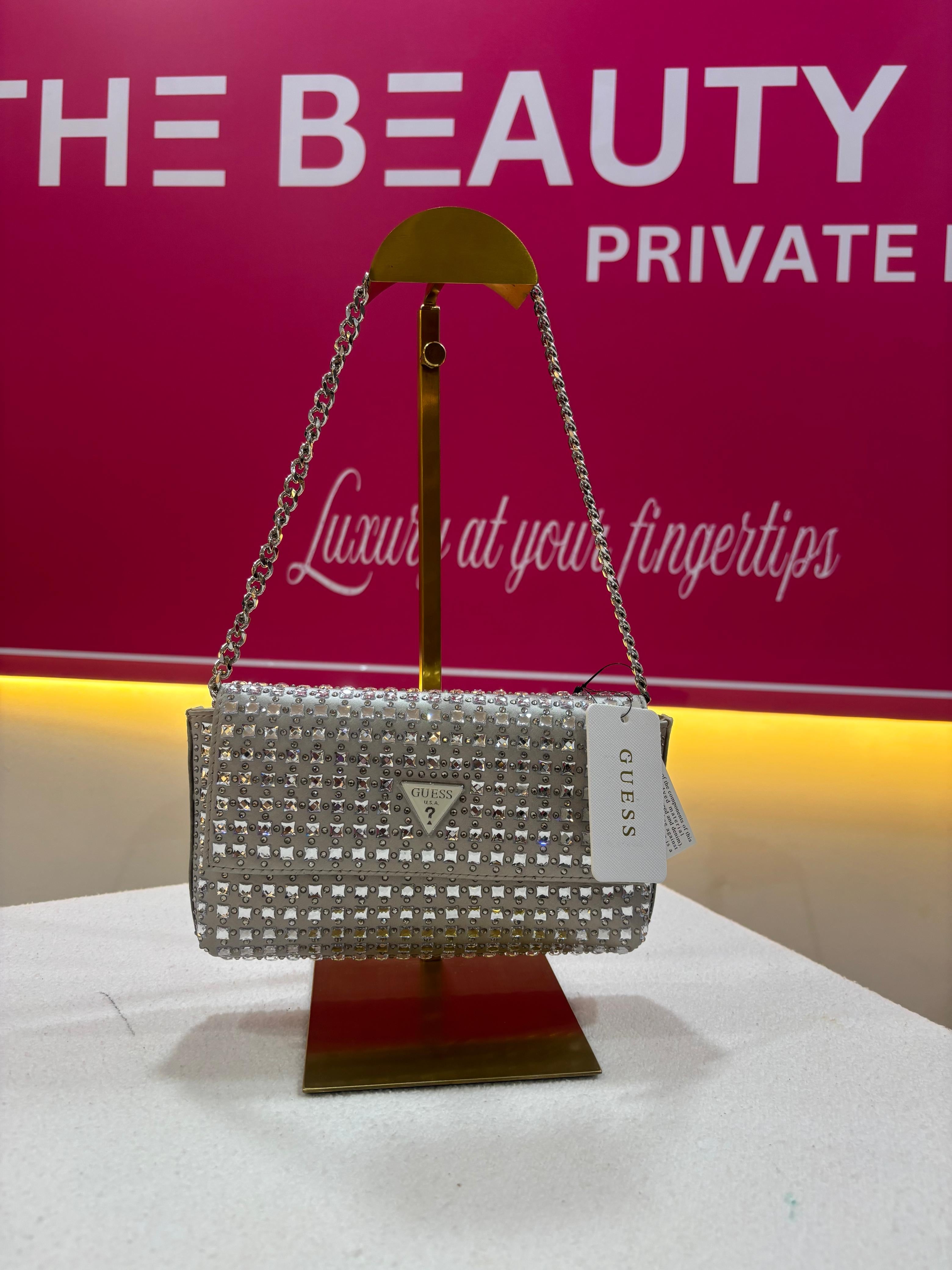 Guess Zalina Rhinestone Clutch