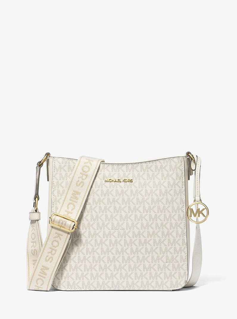 Michael Kors Jet Set Travel Small Signature Logo Messenger Bag