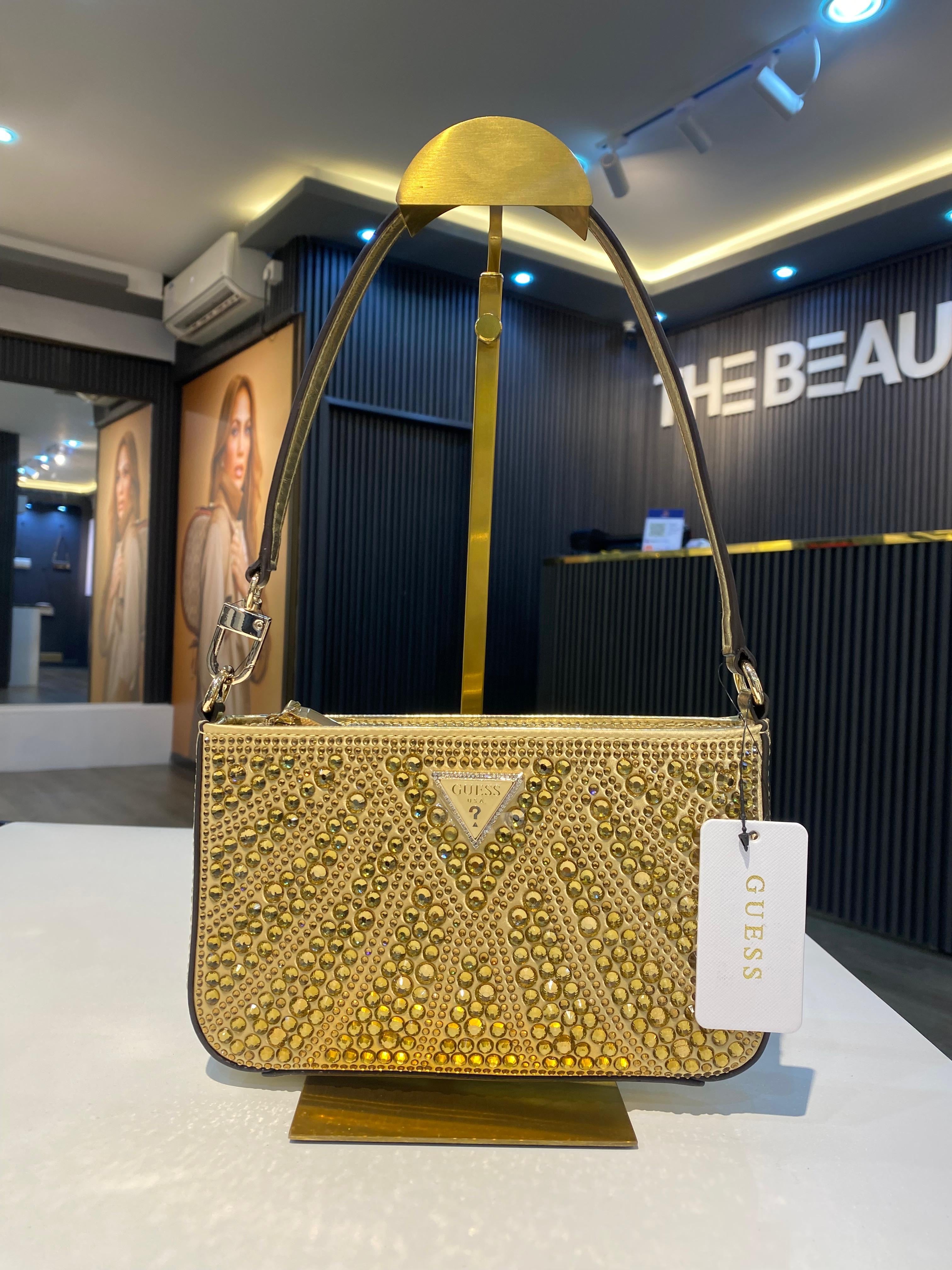 Guess Beauvoir Mini Top-Zip Shoulder Bag