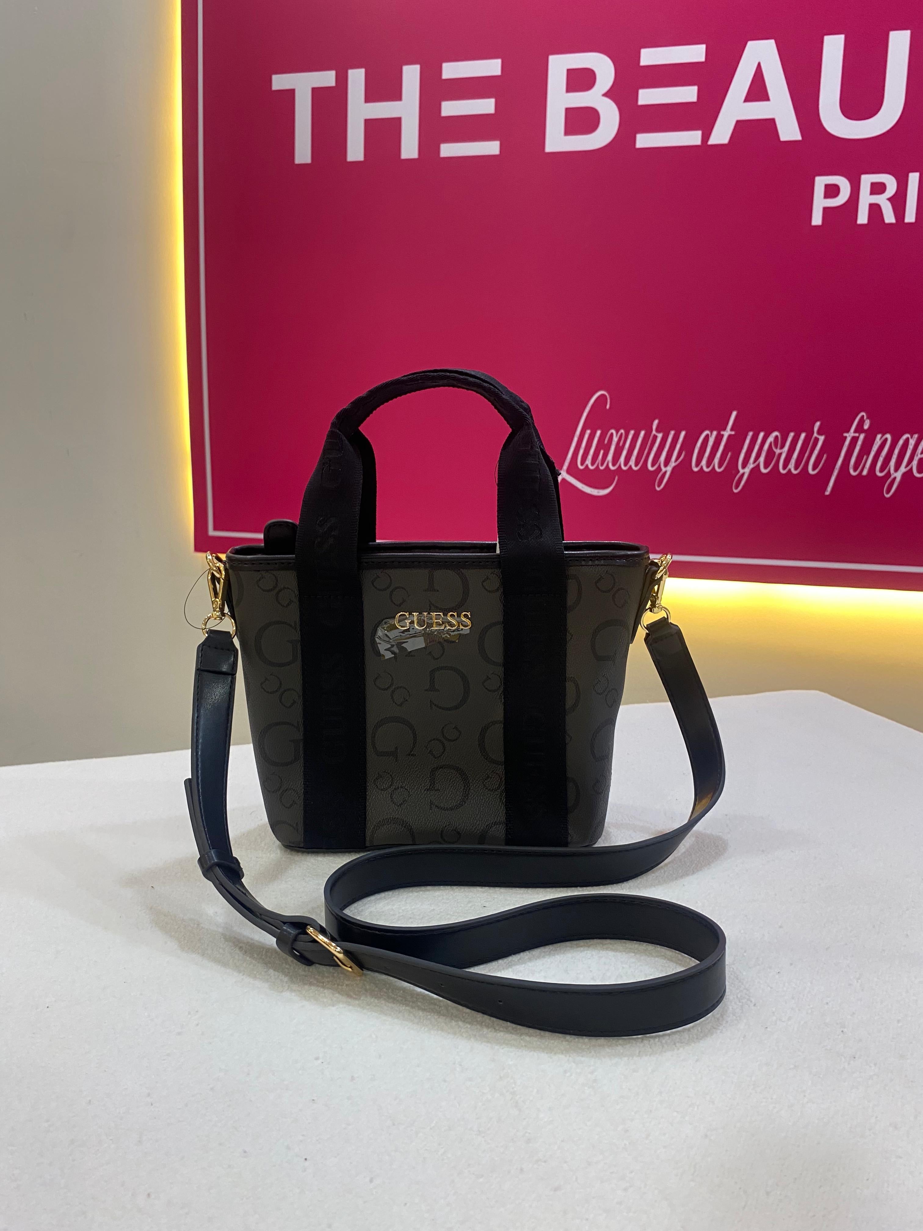 Guess Astra Enlarged Logo Mini Tote