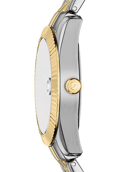 Fossil Scarlette Three-Hand Two-Tone Stainless Steel Watch