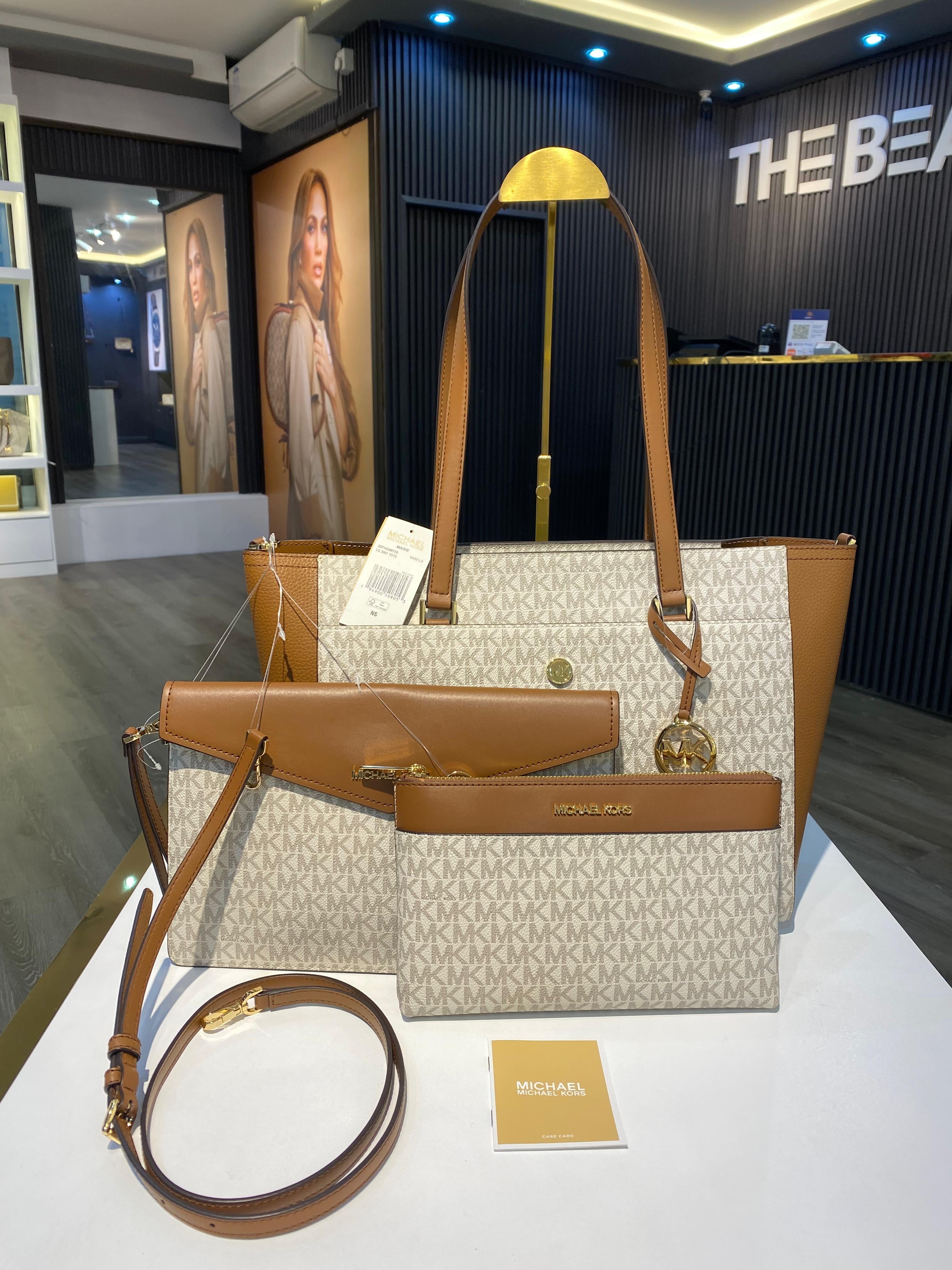 Maisie Large Logo 3-in-1 Tote Bag