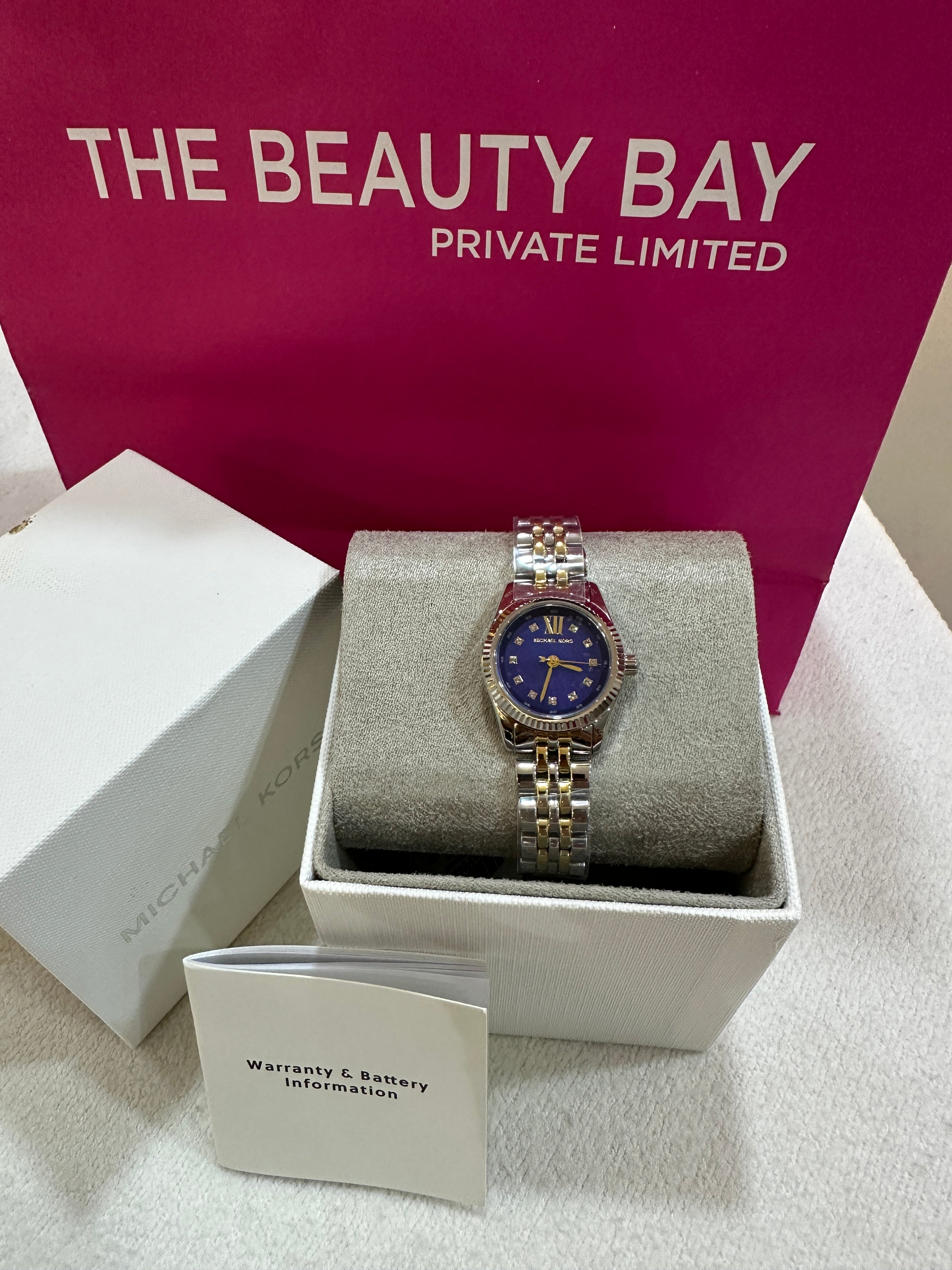 Lexington Quartz Blue Mother of Pearl Dial Ladies Watch