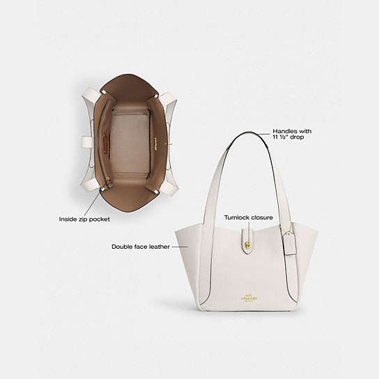 Coach Hadley Turnlock Tote