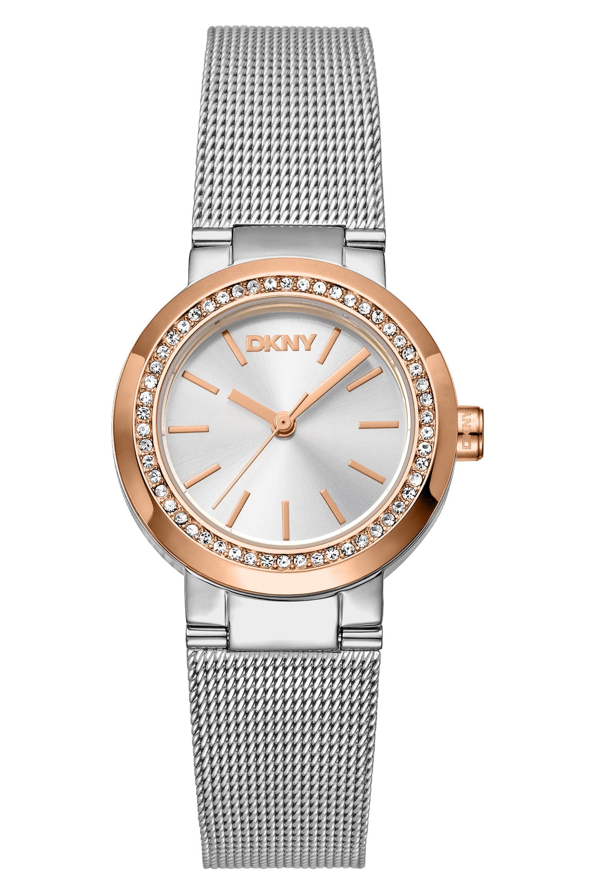 DKNY EVERYDAY SILVER STAINLESS STEEL STRAP WOMEN WATCH