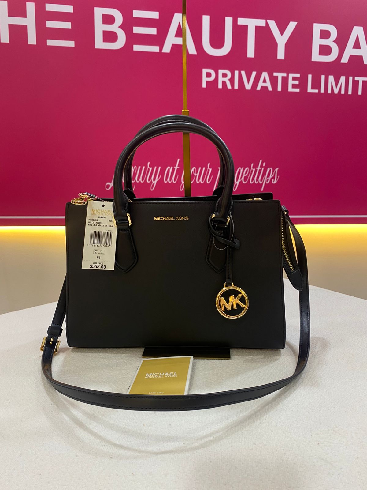 Michael Kors Sheila Medium Logo Satchel