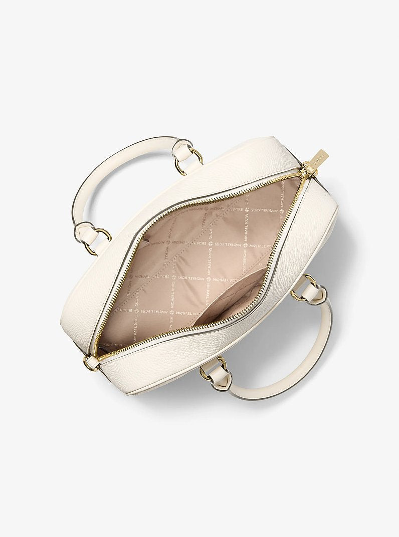 Michael Kors Thompson Pebbled Leather Satchel