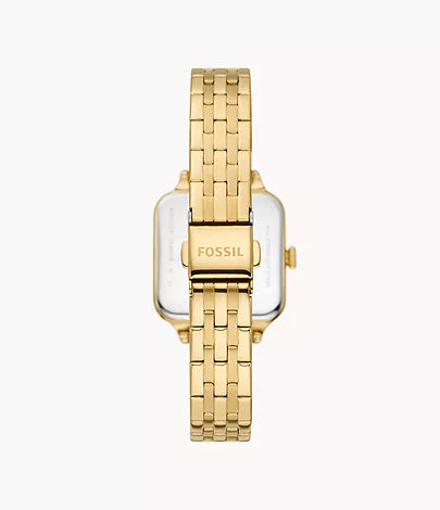 Colleen Three-Hand Gold-Tone Stainless Steel Watch