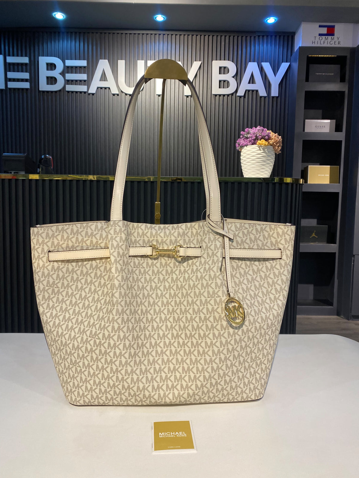 Michael Kors Carson Large Signature Logo Tote Bag