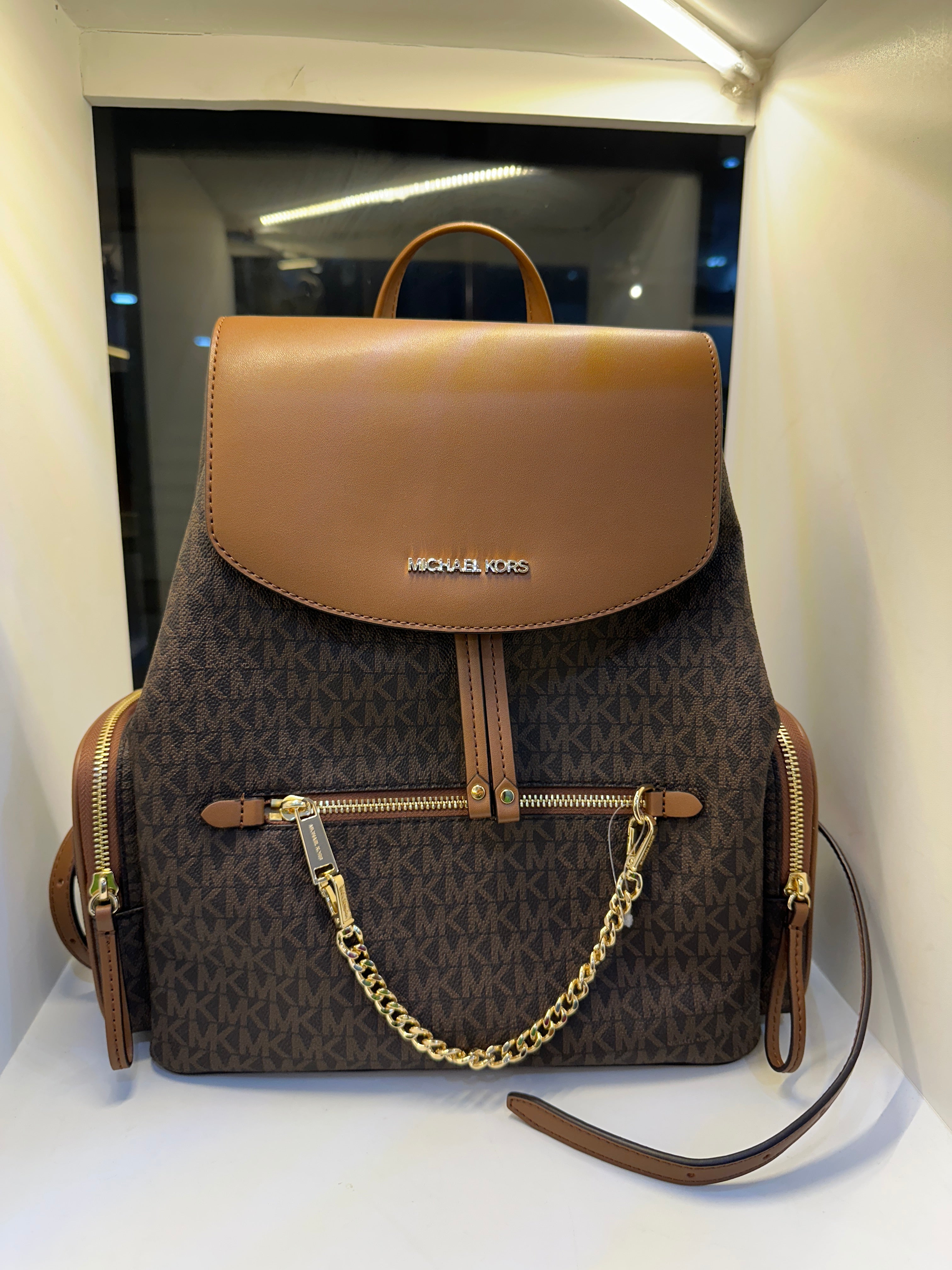 Michael Kors Jet Set Large Logo Backpack