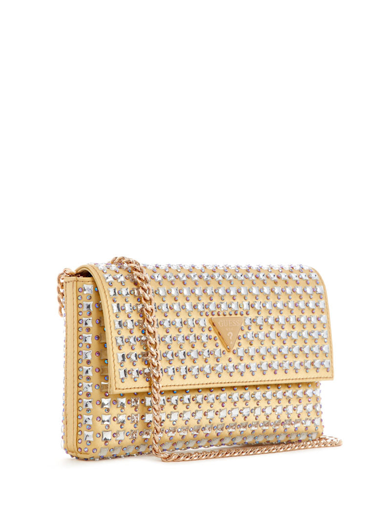 Guess Zalina Rhinestone Clutch