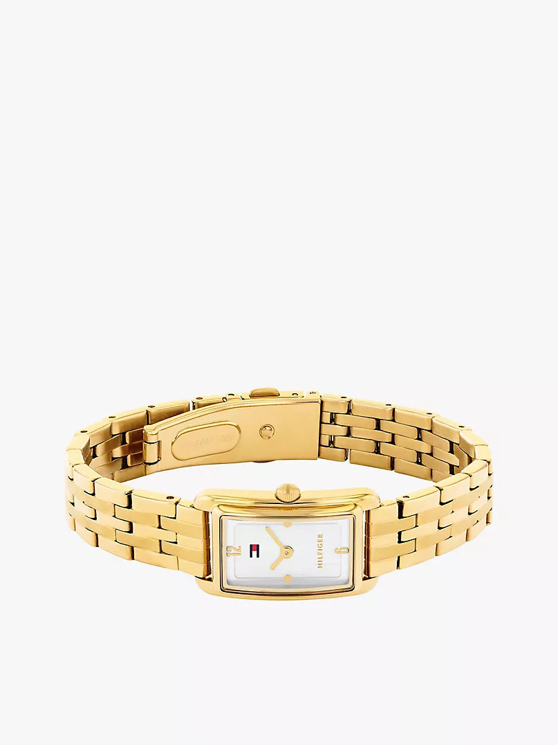 Tommy Hilfiger 16MM Rectangle Link Watch