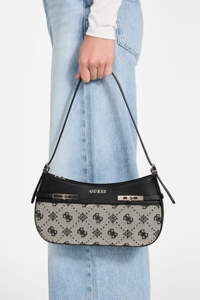 Guess Melinda Logo Shoulder Bag
