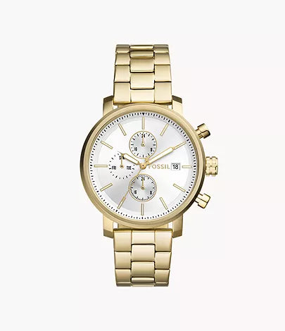 Rhett Multifunction Gold-Tone Stainless Steel Watch