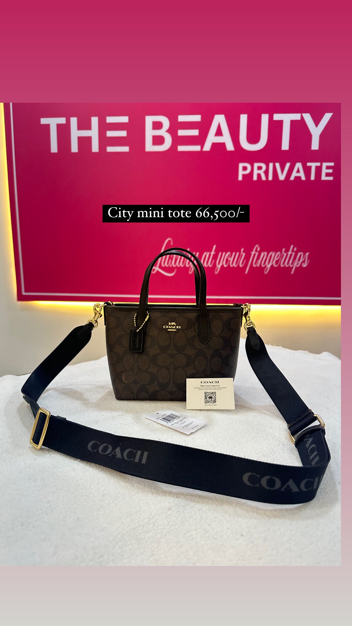 Coach City Mini Tote Bag