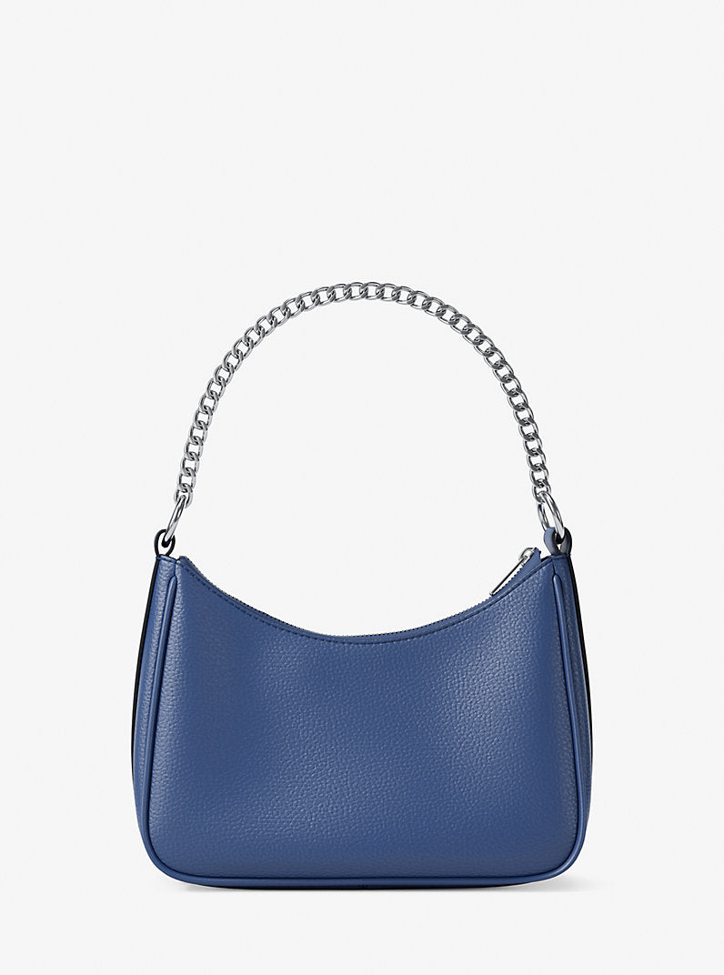 Michael Kors Jet Set Large Pebbled Leather Convertible Crossbody Bag