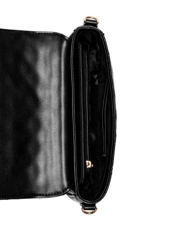 Lawthorn Logo Charm Quilted Crossbody