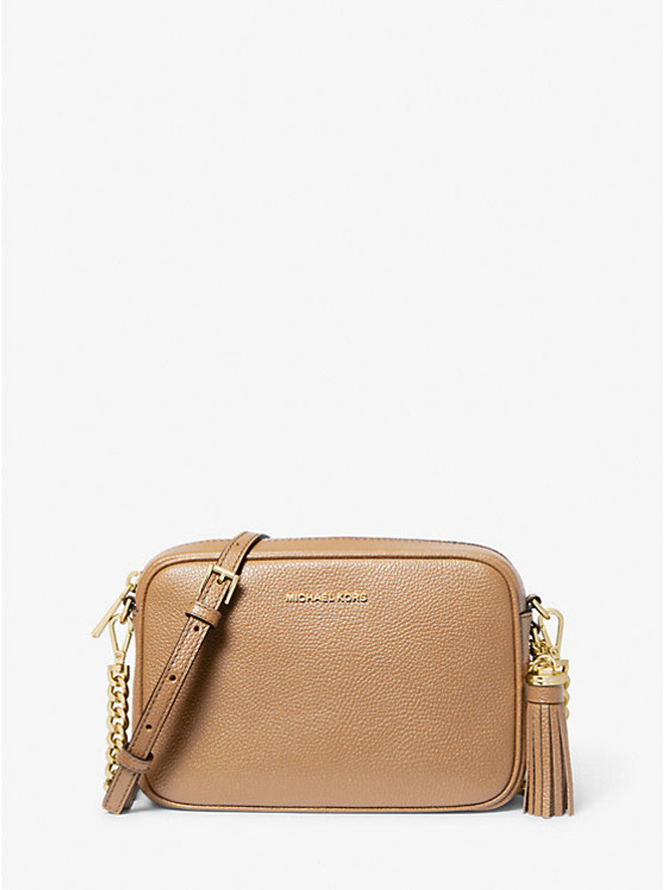 Michael Kors Ginny Leather Crossbody Bag