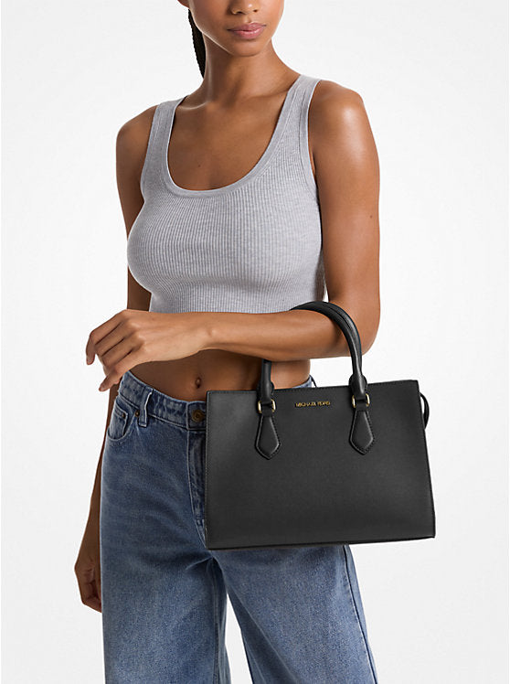 Michael Kors Sheila Medium Logo Satchel