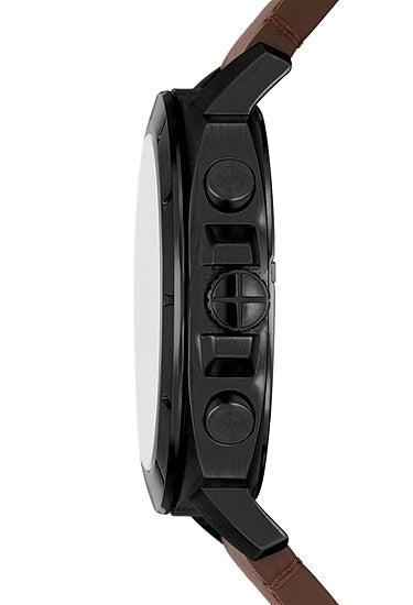 Fossil Privateer Chronograph Brown Leather Watch