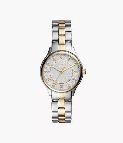 Fossil Modern Sophisticate Three-Hand Two-Tone Stainless Steel Watch