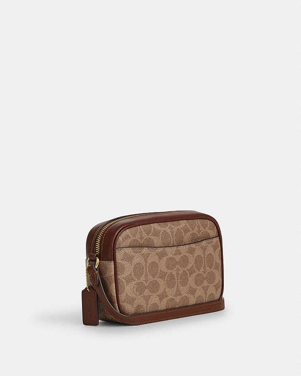 Coach Mini Jamie Camera Bag In Signature Canvas