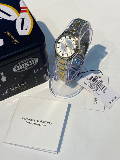 Fossil Gilmore Three-Hand Two-Tone Stainless Steel Watch