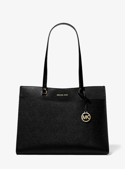 Michael Kors Jet Set Travel Large Saffiano Leather Tote Bag