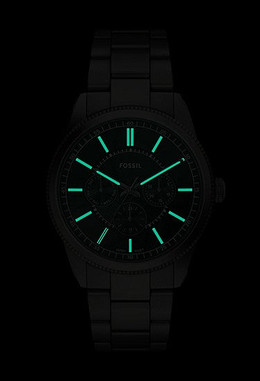 Fossil Pearson Multifunction Gunmetal Stainless Steel men’s Watch