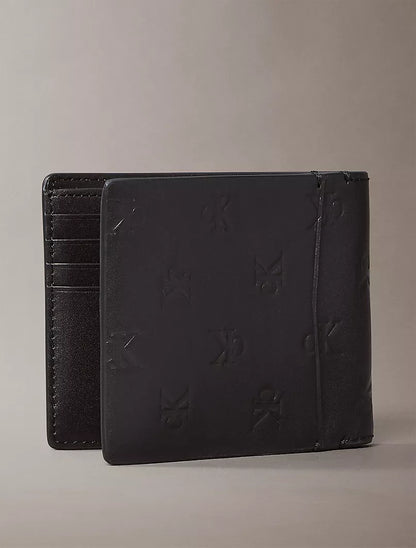 CK Embossed Monogram Bifold Wallet